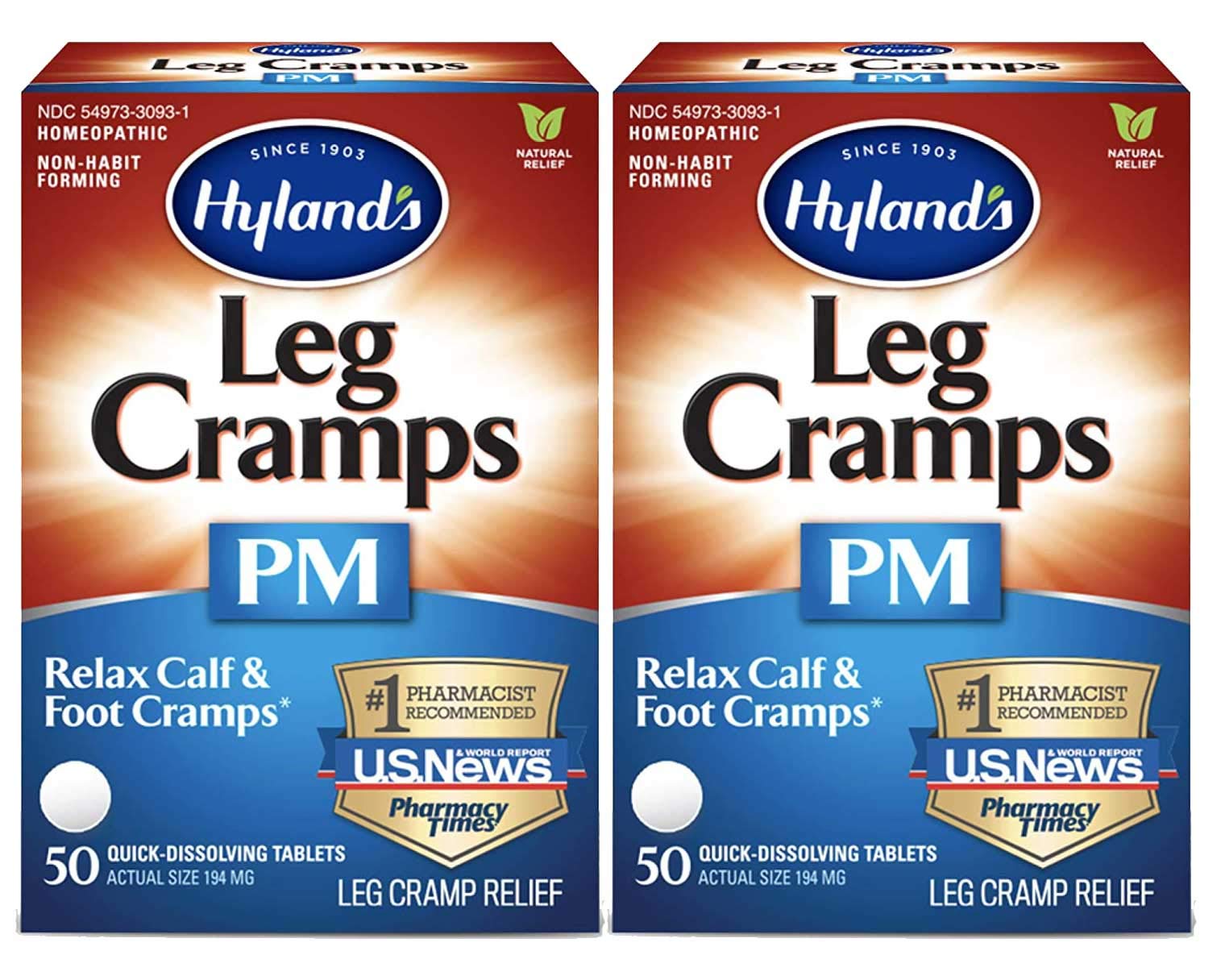 Hyland's Leg Cramps PM Tablets 50 ea 50 Count (Pack of 2) Hyland's buy australia supplements