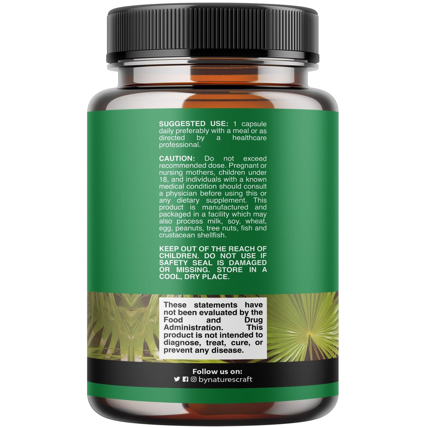 Extra Strength Saw Palmetto Extract - Advanced Herbal Complex for Hair Health and Urinary Support with Plant Sterols & Flavonoids - Potent Herbal Supplement with 500mg per Serving - 100 Count Gsupps Australia