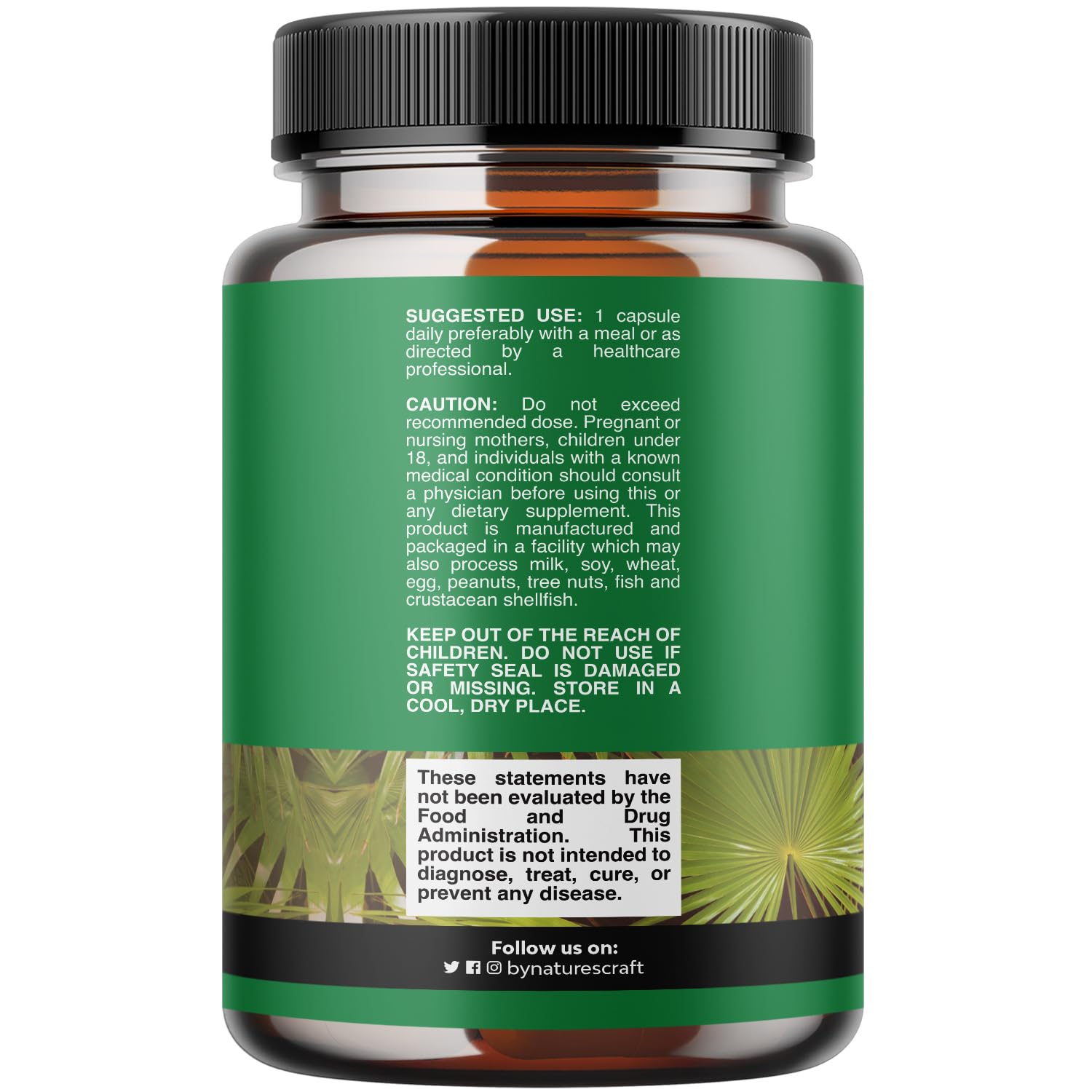 Extra Strength Saw Palmetto Extract - Advanced Herbal Complex for Hair Health and Urinary Support with Plant Sterols & Flavonoids - Potent Herbal Supplement with 500mg per Serving - 100 Count Gsupps Australia