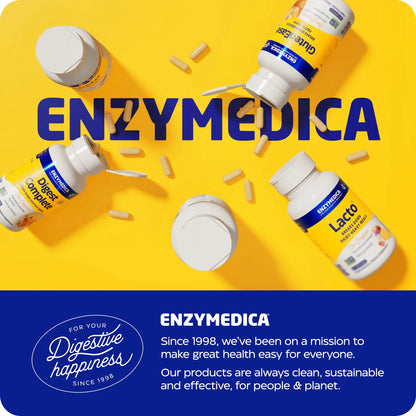 Enzymedica Pro-Bio Probiotic Supplement for Digestive & Gut Health - Daily Probiotic Capsules for Women & Men, 10 Billion CFU, Helps Reduce Gas & Bloating, Enzymedica