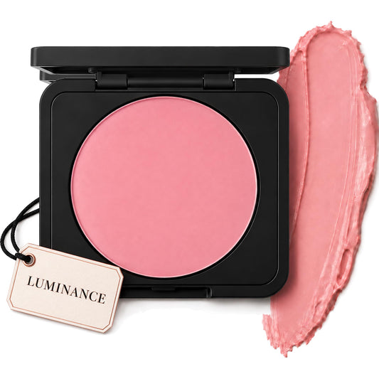 Luminance Under Eye Brightener: Under Eye Brightener Pink Color Corrector for Dark Circles and Fine Lines, Lightweight Buildable Cream Concealer, Natural Radiant Finish SOZGE