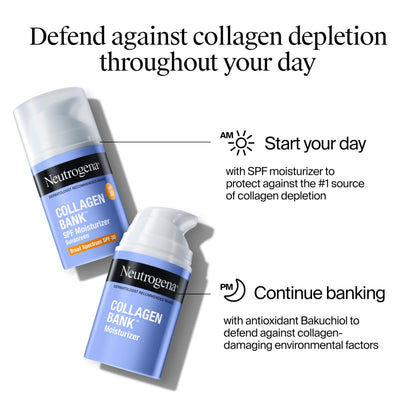 Neutrogena Collagen Bank Face Moisturizer + Trial Cleanser, 2 pk Neutrogena