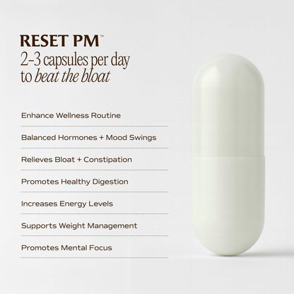 Paulina FITNESS Reset Overnight Digestive Aid, Bloating Relief, & Gut Health Supplement | Natural Detox & Digestive Cleanse to Support Weight Management Paulina Fitness