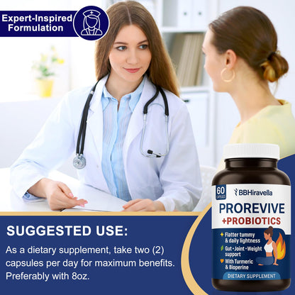 BBHiravella Prorevive for Women Menopause Support | Joint Comfort, Sexy Midsection Curves, Menopause Bloat Relief BBHiravella