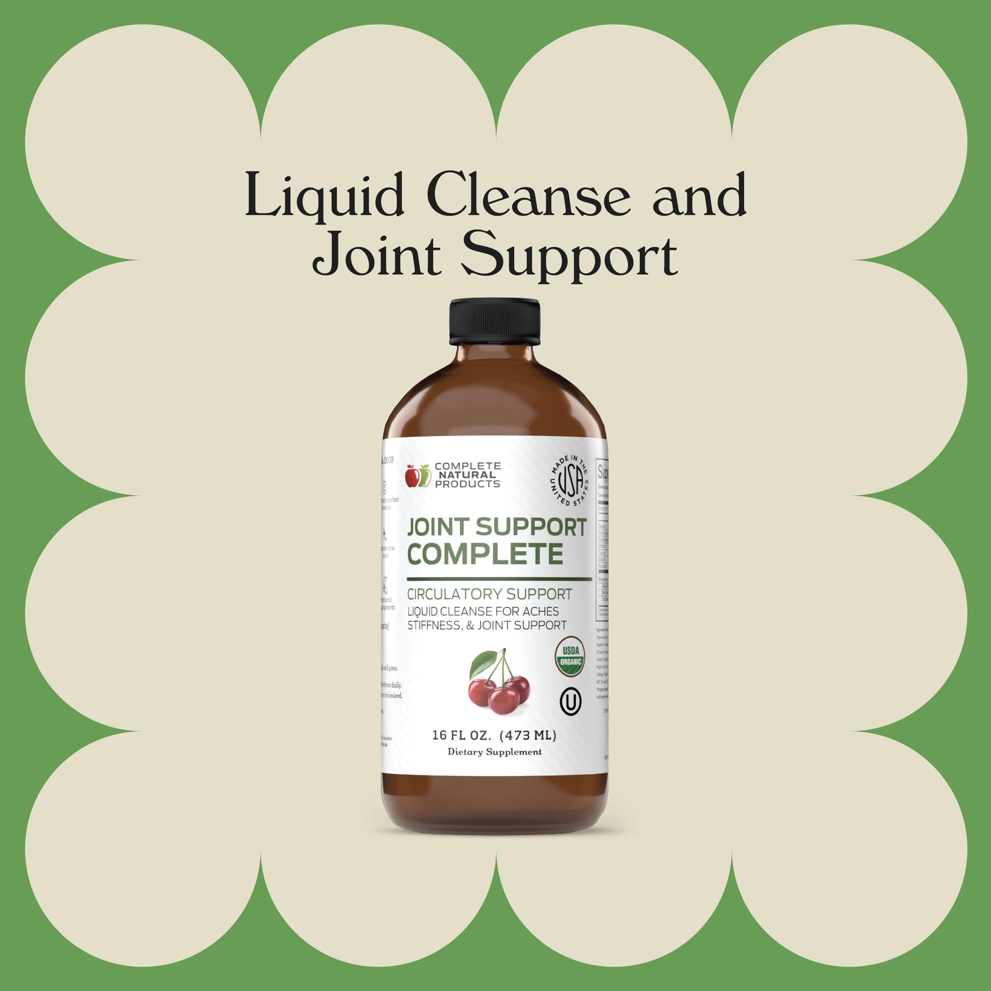 Complete Natural Products Joint Support Complete – 16 Fl Oz Organic Liquid Joint Supplement with Glucosamine Chondroitin MSM – Natural Uric Acid Cleanse & Herbal Joint Health Support for Mobility Complete Natural Products buy australia supplements