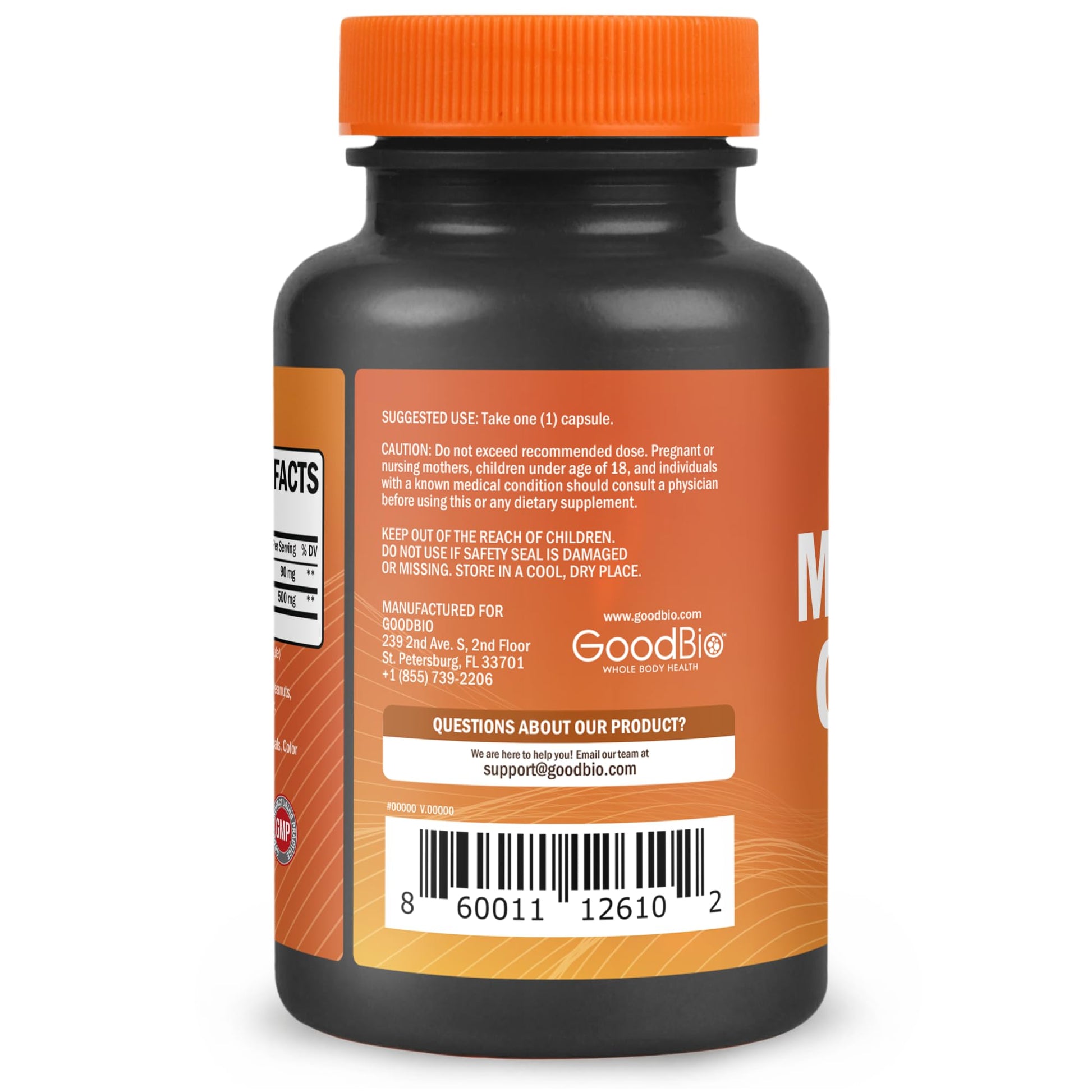 Magnesium Glycinate - High Absorption Magnesium Supplement 500mg Per Serving for Stress Relief, Sleep, Heart and Bone Health, Nerve Support - Non-GMO, Gluten-Free, Gentle on Stomach, 240 Capsules GOODBIO buy australia supplements