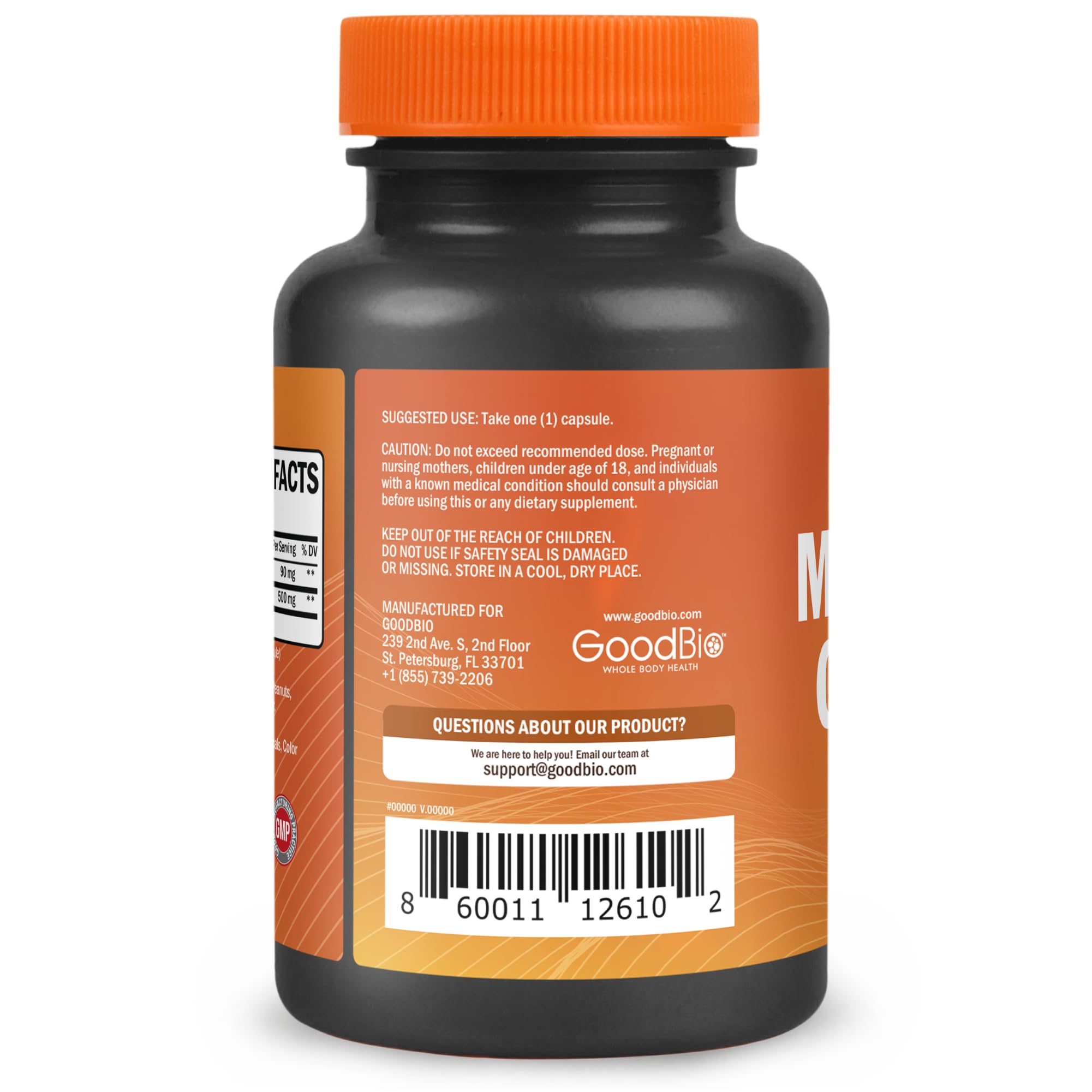 Magnesium Glycinate - High Absorption Magnesium Supplement 500mg Per Serving for Stress Relief, Sleep, Heart and Bone Health, Nerve Support - Non-GMO, Gluten-Free, Gentle on Stomach, 240 Capsules GOODBIO buy australia supplements