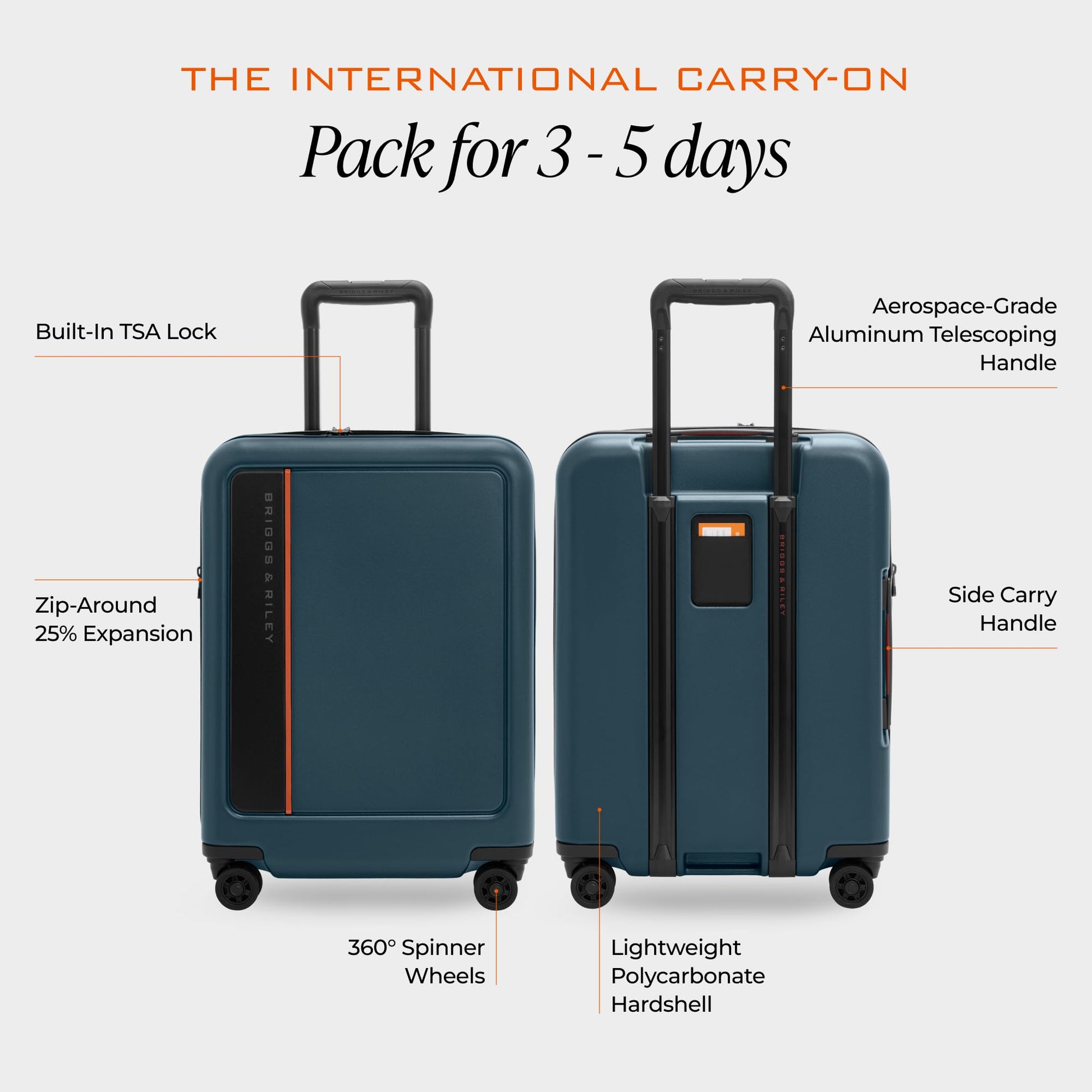 Briggs & Riley ZDX Global Softside Carry-On Spinner, Black Gsupps Australia