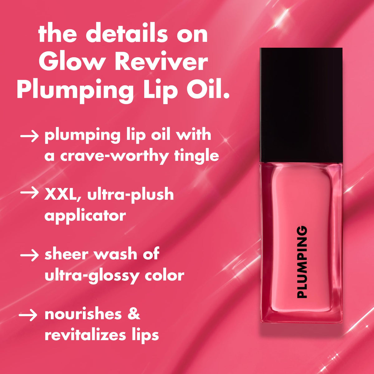 e.l.f. Glow Reviver Plumping Lip Oil, Piggy Bank e.l.f.