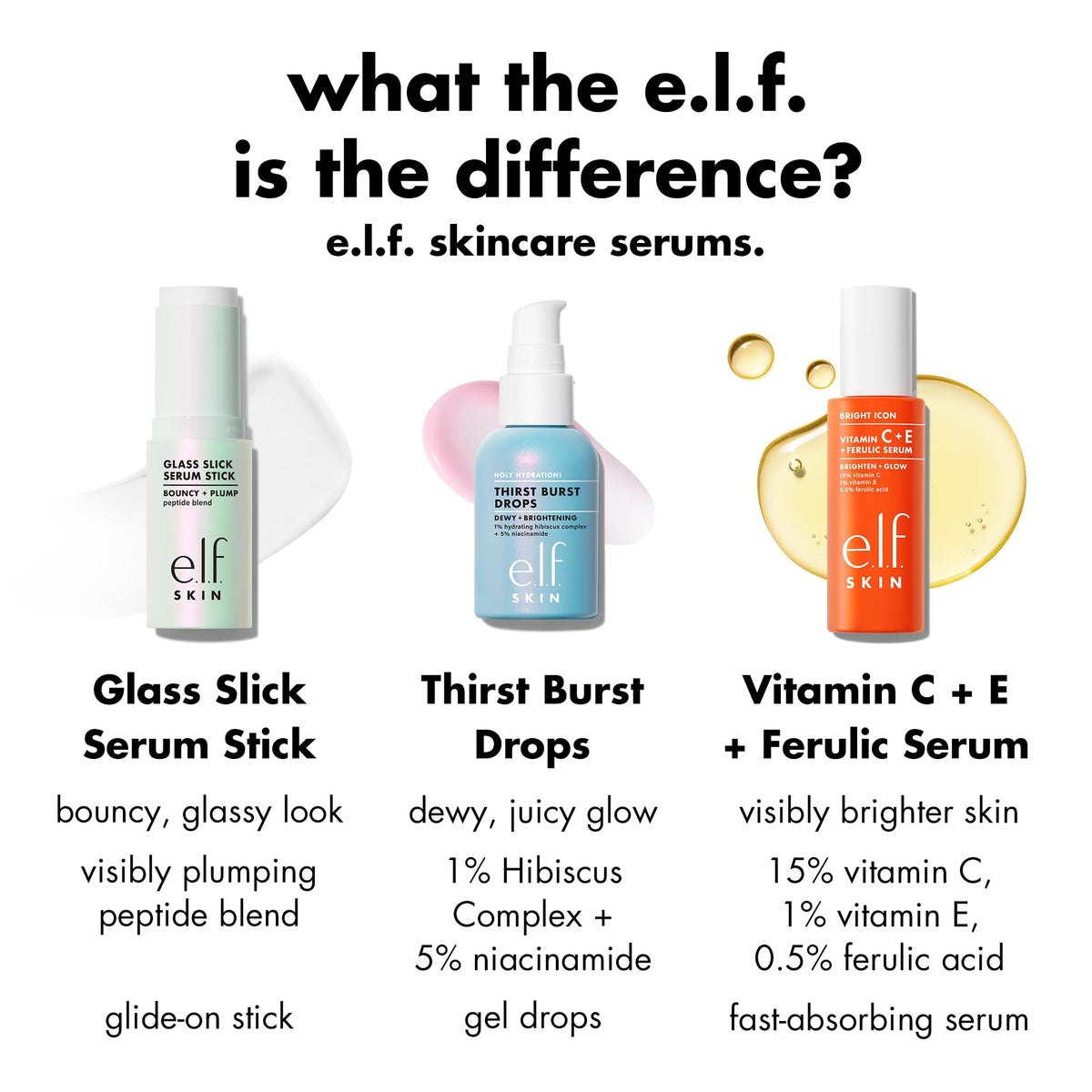 e.l.f. SKIN Glass Slick Serum Stick e.l.f.