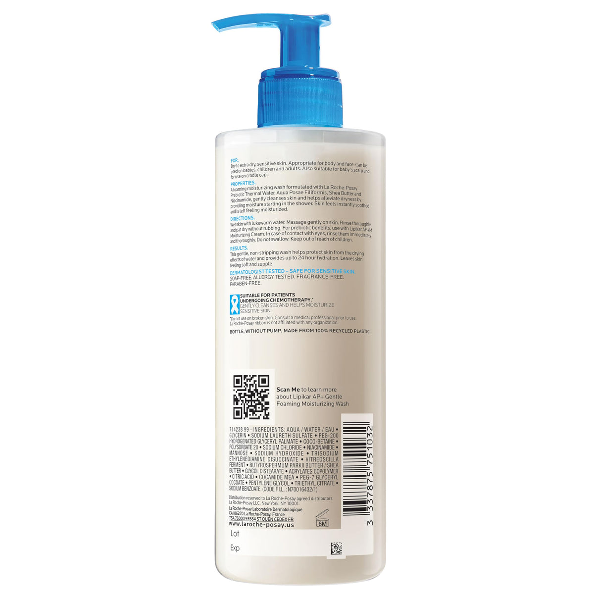 La Roche-Posay Lipikar AP+ Gentle Moisturizing Body Wash, 13.52oz La Roche-Posay