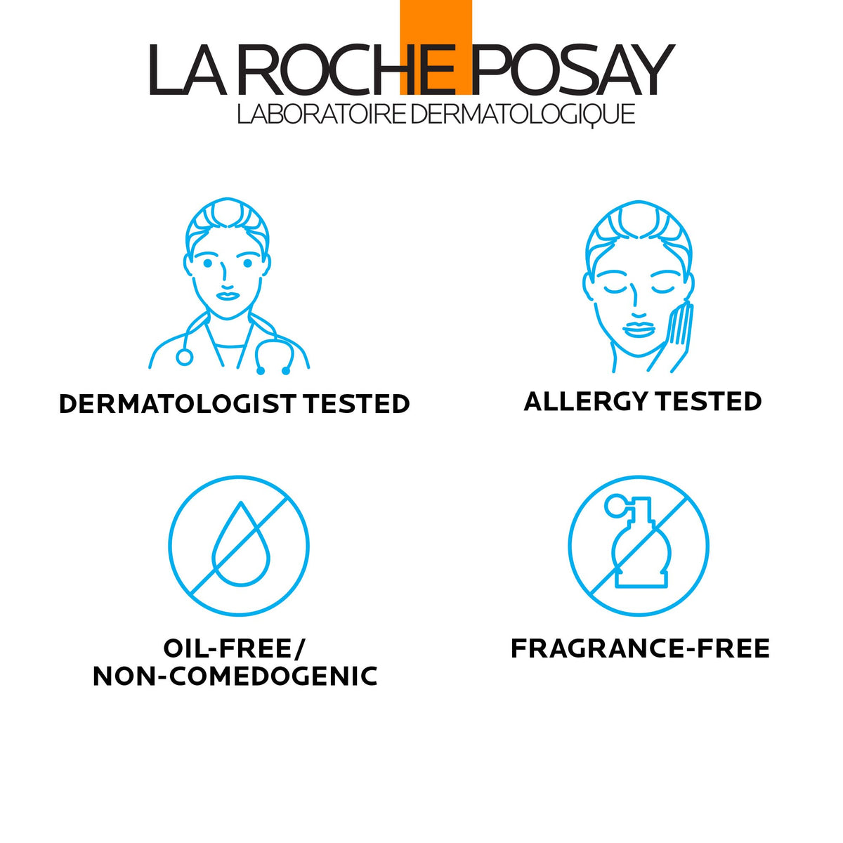 La Roche-Posay Anthelios Ultra Light Fluid Sunscreen for Face SPF 60, 1.7oz La Roche-Posay