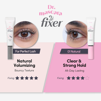ETUDE Dr. Mascara Fixer for perfect lash, Mascara primer, Curl Hold ETUDE