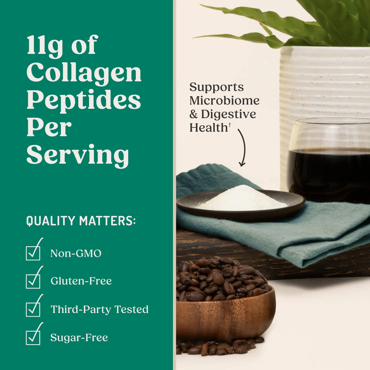 Bulletproof Unflavored Gut Health Collagen Protein, 14 Ounces, 10g Grass-Fed Collagen Peptides for Gut, Skin, Bone and Joint Support Bulletproof