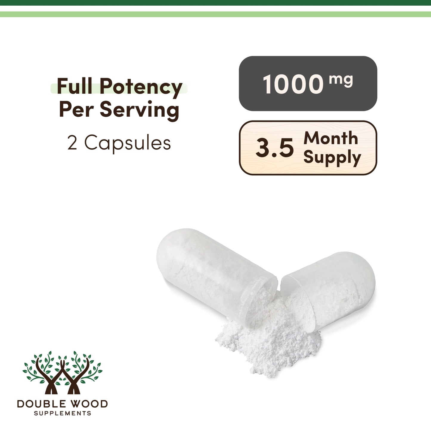 NAC Supplement (N-Acetyl Cysteine) - 99%+ Purity Tested - (1,000mg Per Serving 500mg Per Cap, 210 Capsules) (Third Party Tested) with Odor Masking Technology to Boost Glutathione Levels by Double Wood