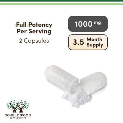 NAC Supplement (N-Acetyl Cysteine) - 99%+ Purity Tested - (1,000mg Per Serving 500mg Per Cap, 210 Capsules) (Third Party Tested) with Odor Masking Technology to Boost Glutathione Levels by Double Wood