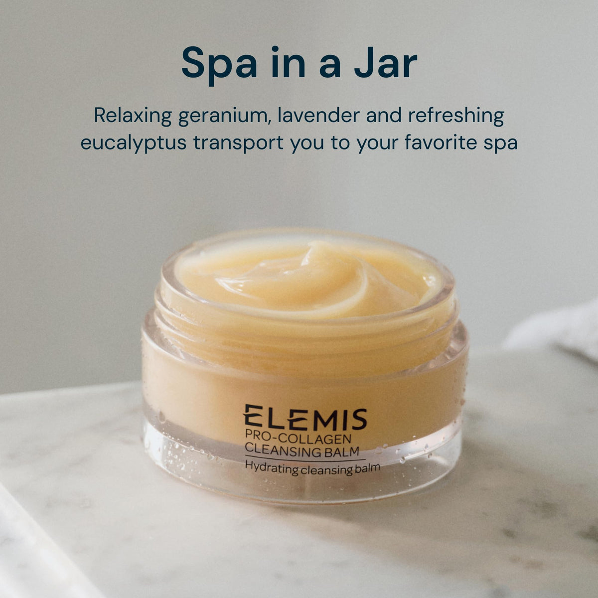 ELEMIS Pro-Collagen Original Cleansing Balm, 3-in-1 Facial Cleanser, 100g ELEMIS