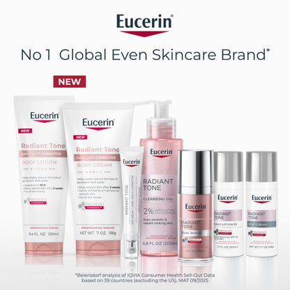Eucerin Radiant Tone Dark Spot Corrector Body Cream, 7 OZ Eucerin