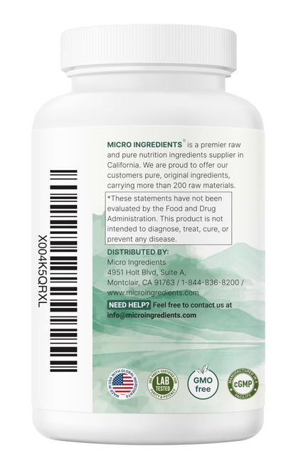 Lithium Orotate 10mg, 240 Veggie Capsules | 5mg Per Capsules | High Bioavailability Trace Mineral | Healthy Aging, Brain Supplement Micro Ingredients