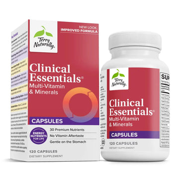 Terry Naturally Clinical Essentials - Supplement to Aid Bone, Cardiovascular & Immune Health - Supplement with Chelated Minerals Terry Naturally buy australia supplements