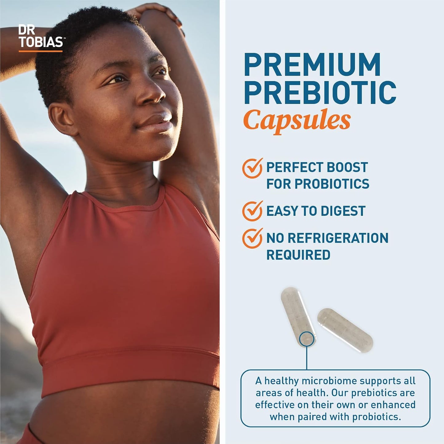 Dr. Tobias Prebiotics & Deep Immune Probiotics for Immune Support & Gut Health