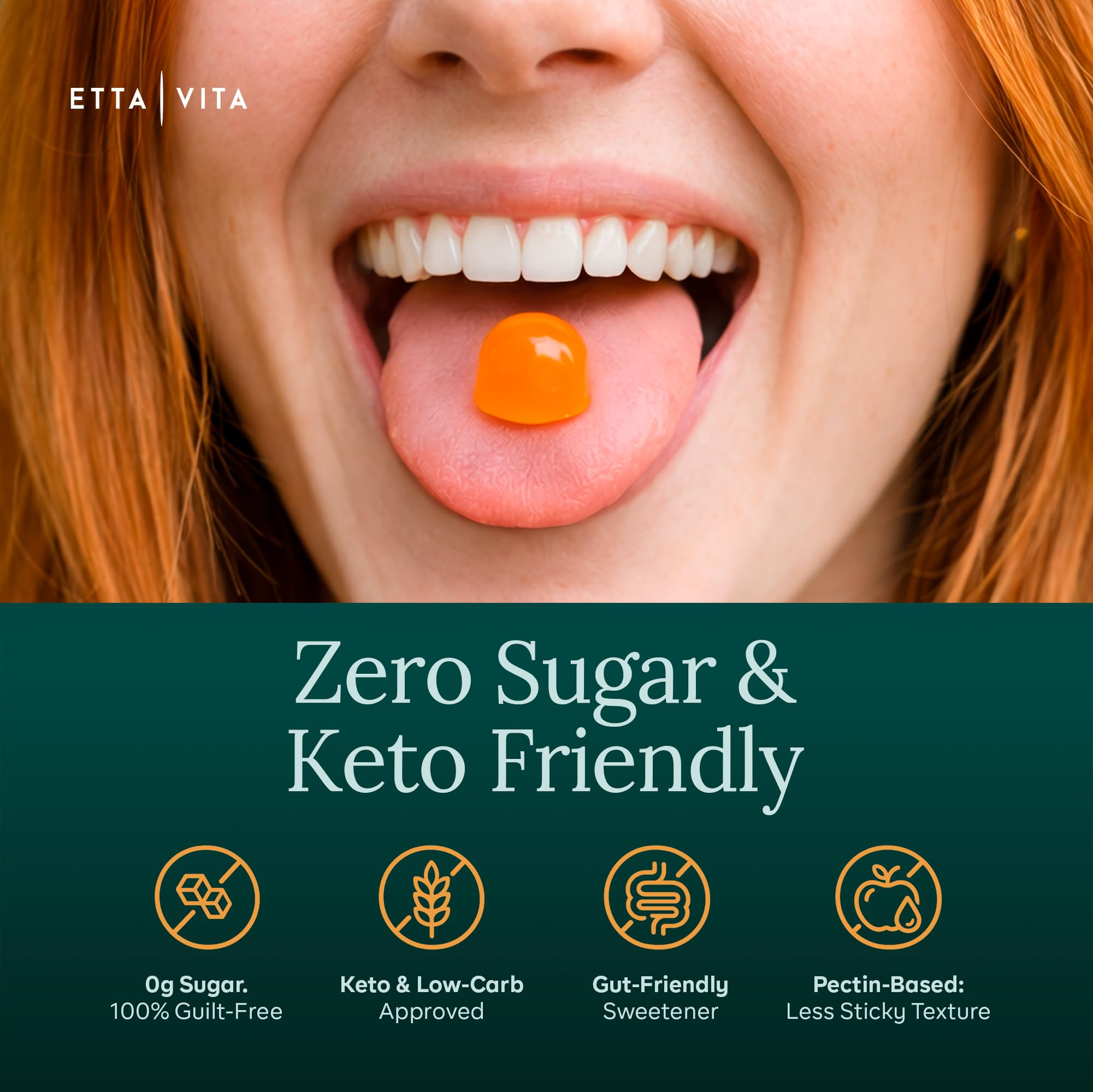 Sugar-Free NAC Gummies (Immune Support Complex) N-Acetyl Cysteine, Vitamin C & Zinc - Supports Respiratory Health, Liver Detox & Cleanse, Kidney Function, NAC Supplement for Kids and Adults - Vegan Etta Vita buy australia supplements