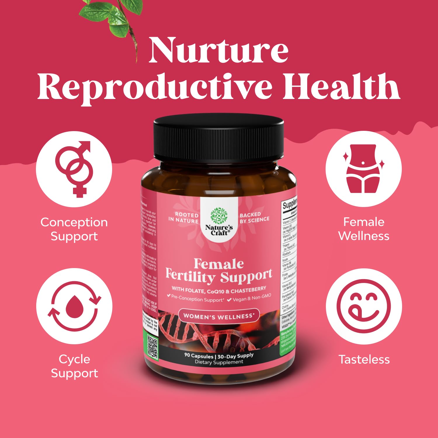 Pre Conception Male Fertility Supplement - Semen Volume Booster with CoQ10, Maca Root, Methyl Folate & D-Aspartic Acid - Mens Fertility Supplement for Sperm Motility - Conception for Him - 90 Count Gsupps Australia