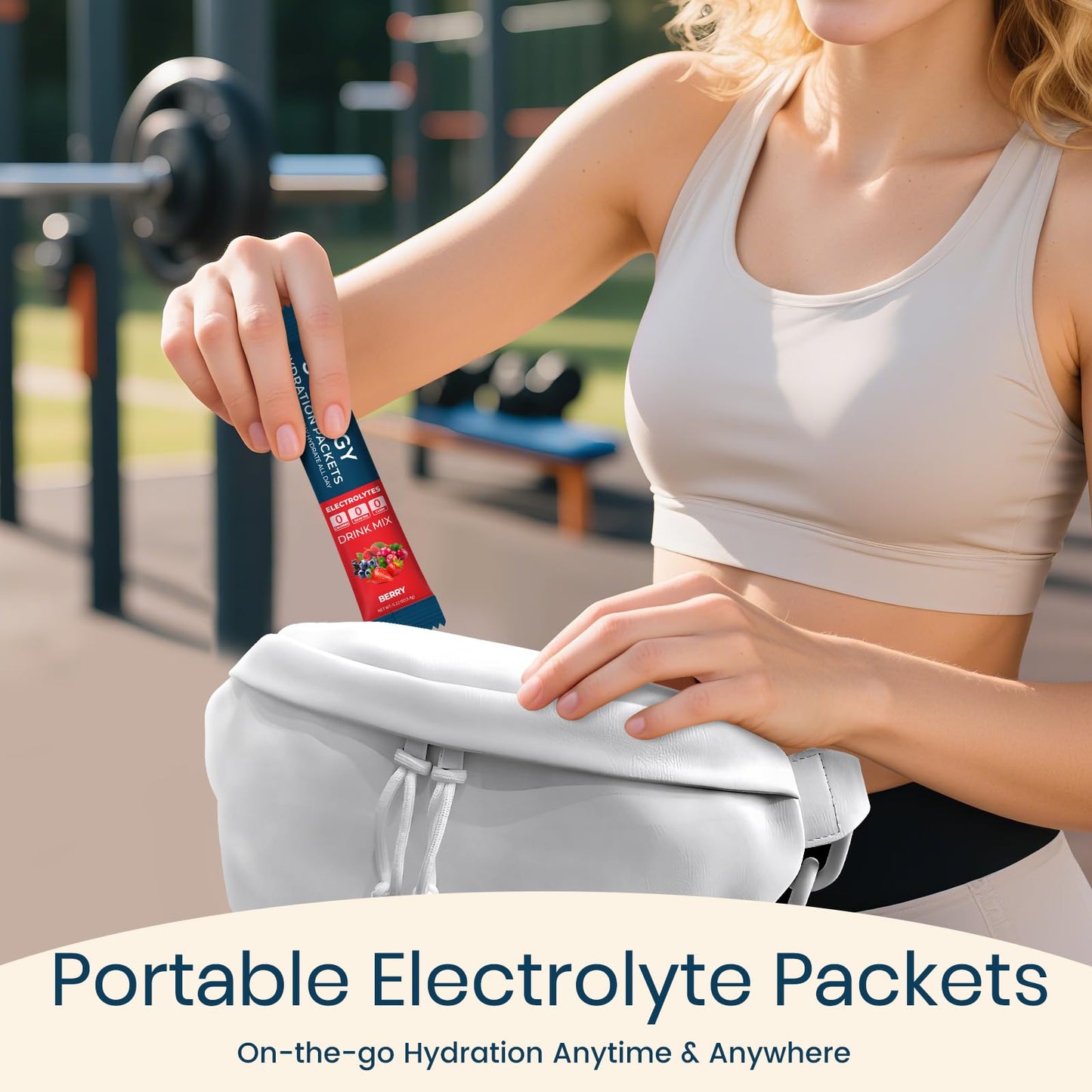 Sooergy Electrolytes Powder Packets Sugar Free Hydration Packets, 7 Flavors Liquid Daily IV Electrolyte Drink Mixes for Rehydration Sooergy