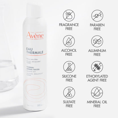 Avène Thermal Spring Water, Soothing Face Mist Spray, 10.16 oz Eau Thermale Avène