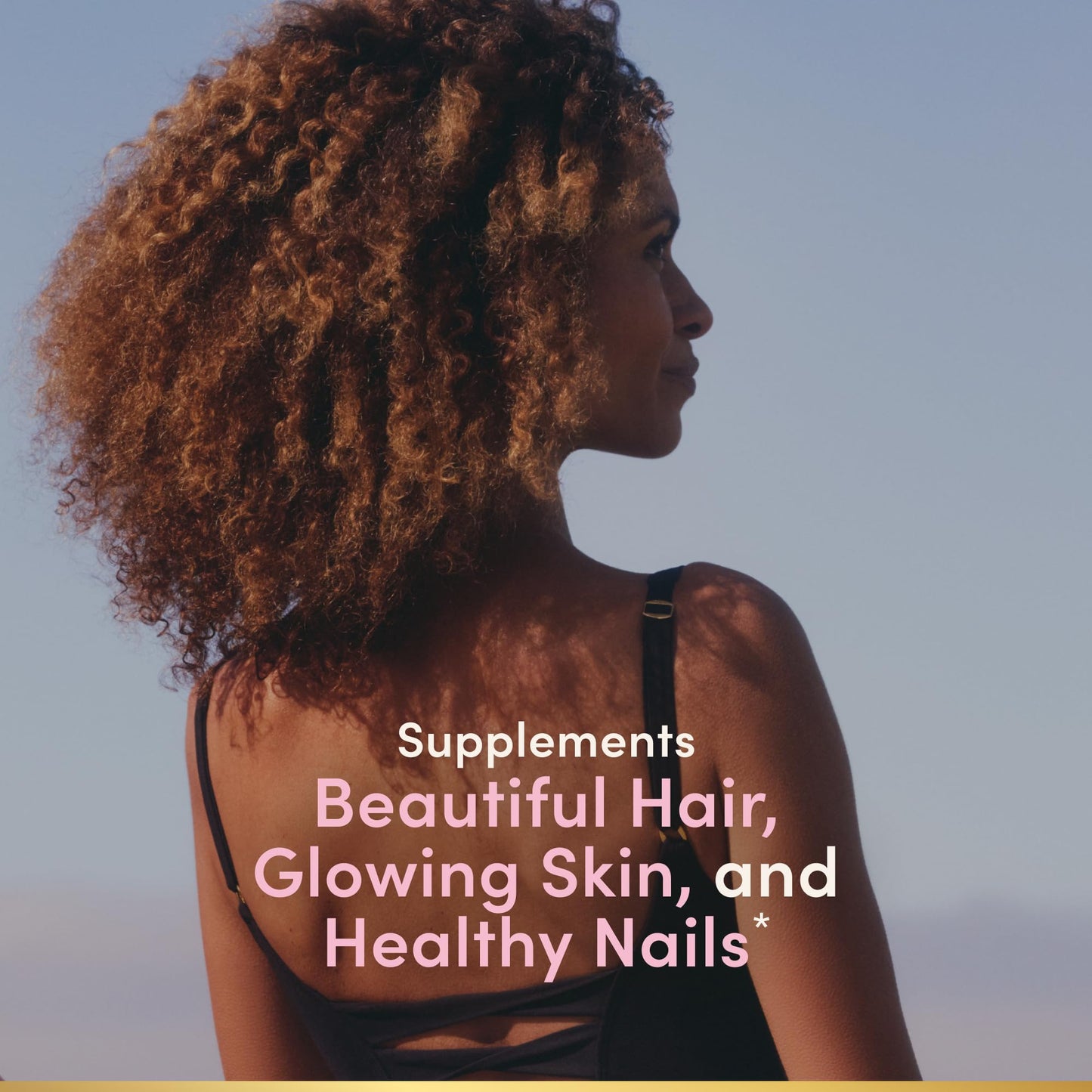 Nature's Bounty Advanced Hair, Skin & Nails, Argan-Infused Vitamin Supplement with Biotin and Hyaluronic Acid, 150 Rapid Release Softgels, 50 Total Servings Nature's Bounty