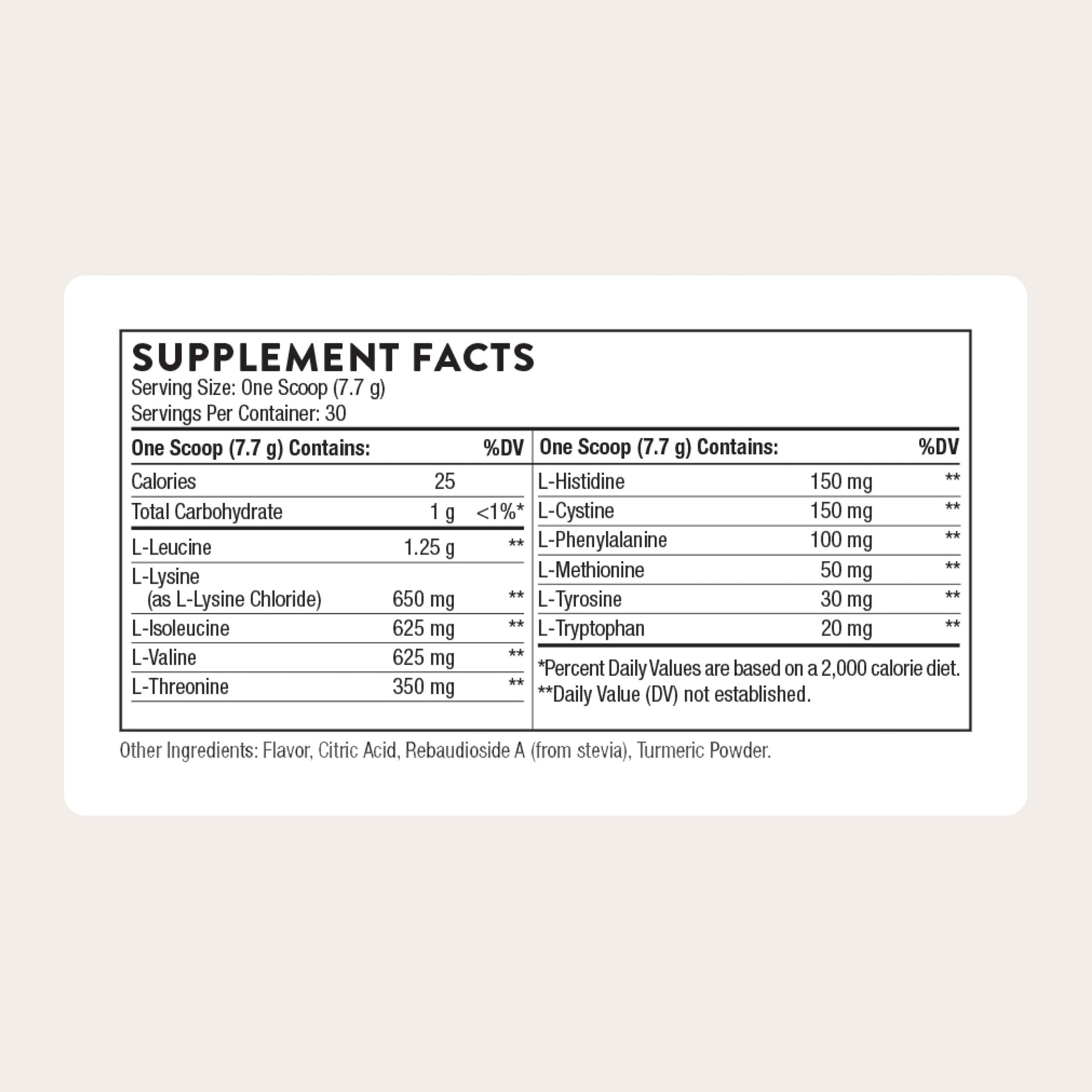 THORNE - Amino Complex - Clinically-Validated EAA and BCAA Powder for Pre or Post-Workout - Promotes Lean Muscle Mass & Exercise Recovery* - NSF Certified for Sport - 30 Servings - 8.1 Oz - Lemon THORNE buy supplements Au