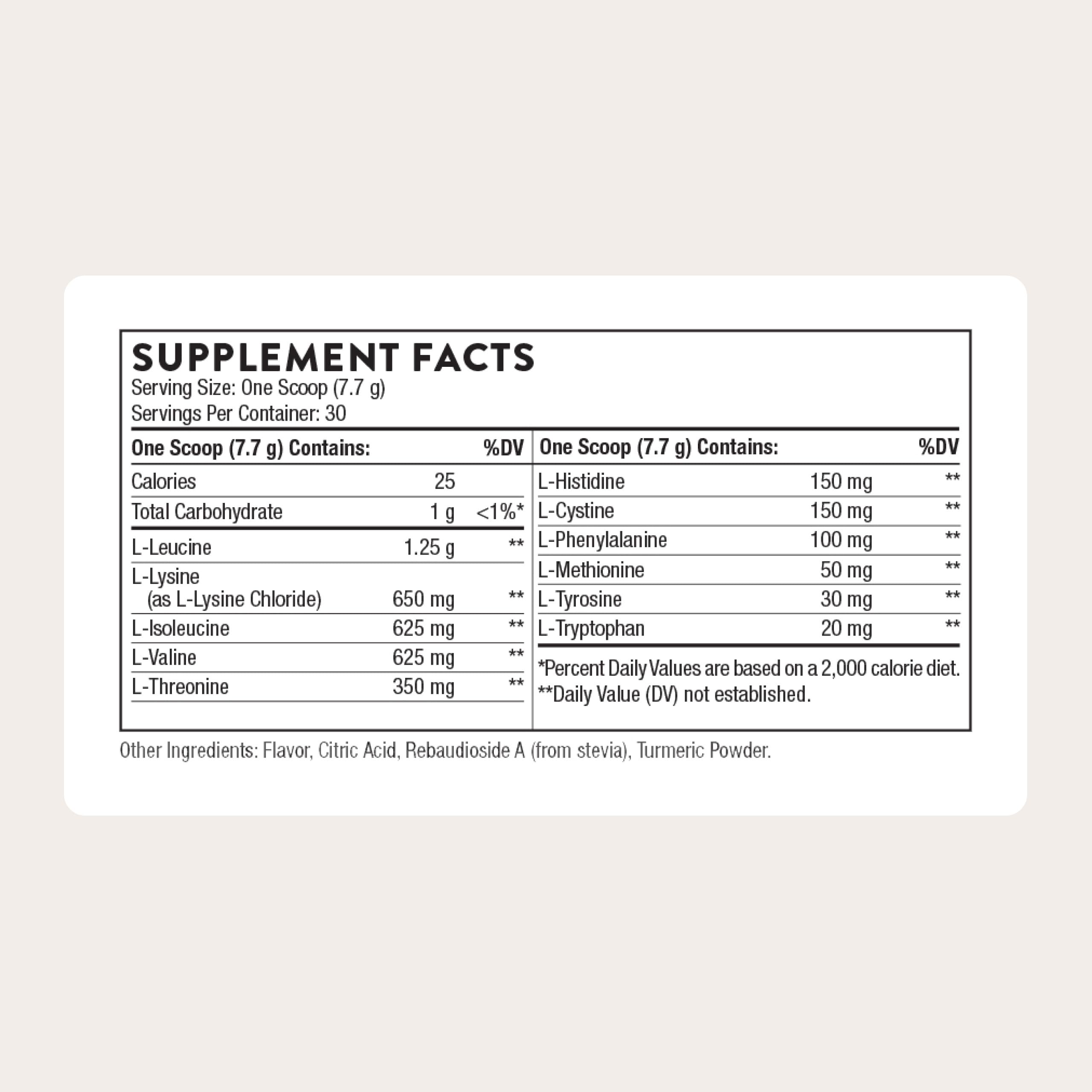 THORNE - Amino Complex - Clinically-Validated EAA and BCAA Powder for Pre or Post-Workout - Promotes Lean Muscle Mass & Exercise Recovery* - NSF Certified for Sport - 30 Servings - 8.1 Oz - Lemon THORNE buy supplements Au