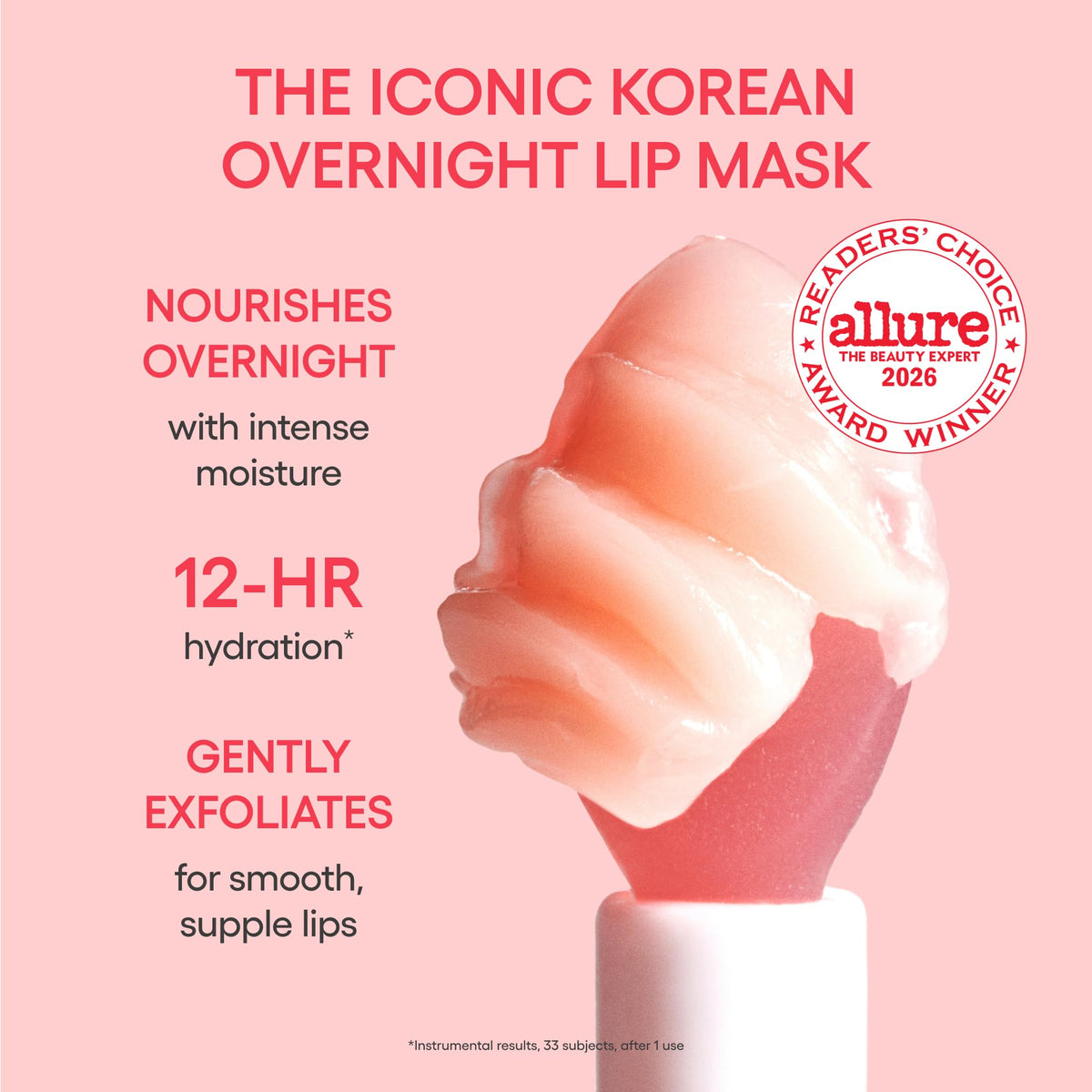 LANEIGE Lip Sleeping Mask: Hydrating & Nourishing Korean Overnight Lip Treatment Mask with Shea Butter, Vitamin C & Murumuru, Antioxidants For Flaky, Dry Lips | Korean Skin Care, Berry LANEIGE