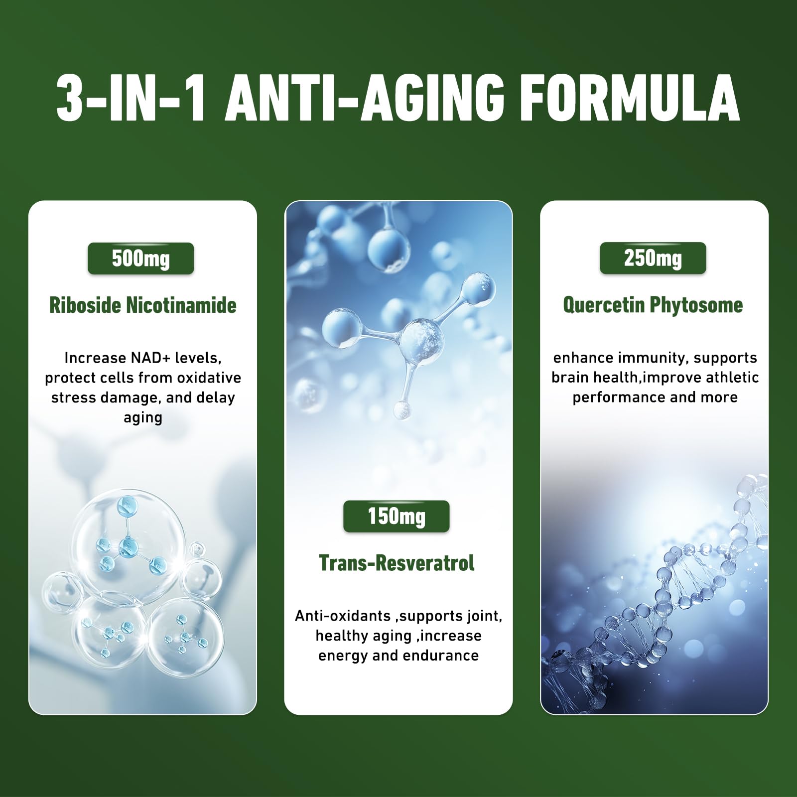 Airboy NAD Supplement with Nicotinamide Riboside Resveratrol & Quercetin 900 mg, NMNH Alternative for Men and Women Support Anti-Aging, Energy, Focus - 80 Capsules Airboy buy australia supplements