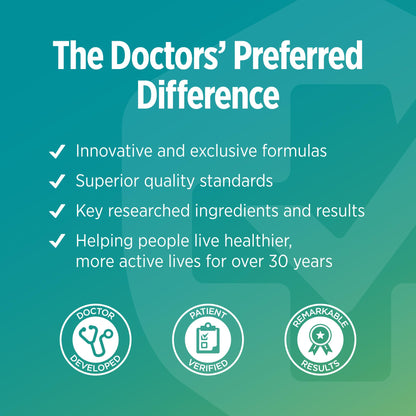DOCTORS' PREFERRED Clinical Grade Supplement - Doctor Formulated | 1500 mg per Daily Serving | 90 Count DOCTORS' PREFERRED