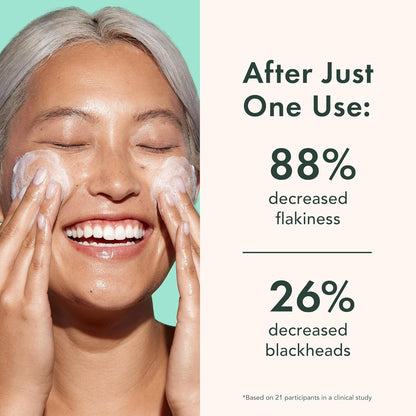 Rael Miracle Clear Facial Cleanser Face Wash (Exfoliating Cleanser, 5.1 oz) Rael