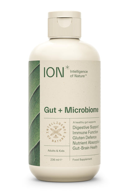ION* Intelligence of Nature Gut Support Liquid Supplement - Gut & Digestive Health Liquid Drops, Cleanse & Detox with Humic Extract ION* Intelligence of Nature