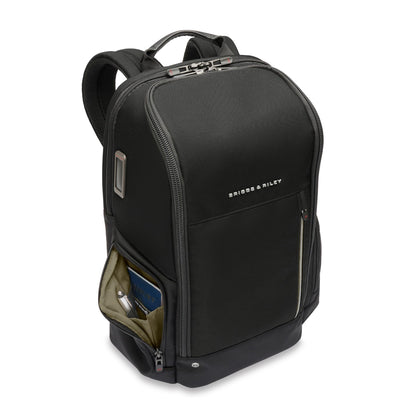 Briggs & Riley Medium Expandable Briefcase - Laptop Bag for Work & Travel, Briefs for Men & Women, Includes Shoulder Strap, Self-Repairing Zippers, Fits up to 15" Computer - HTA Collection, Black Gsupps Australia