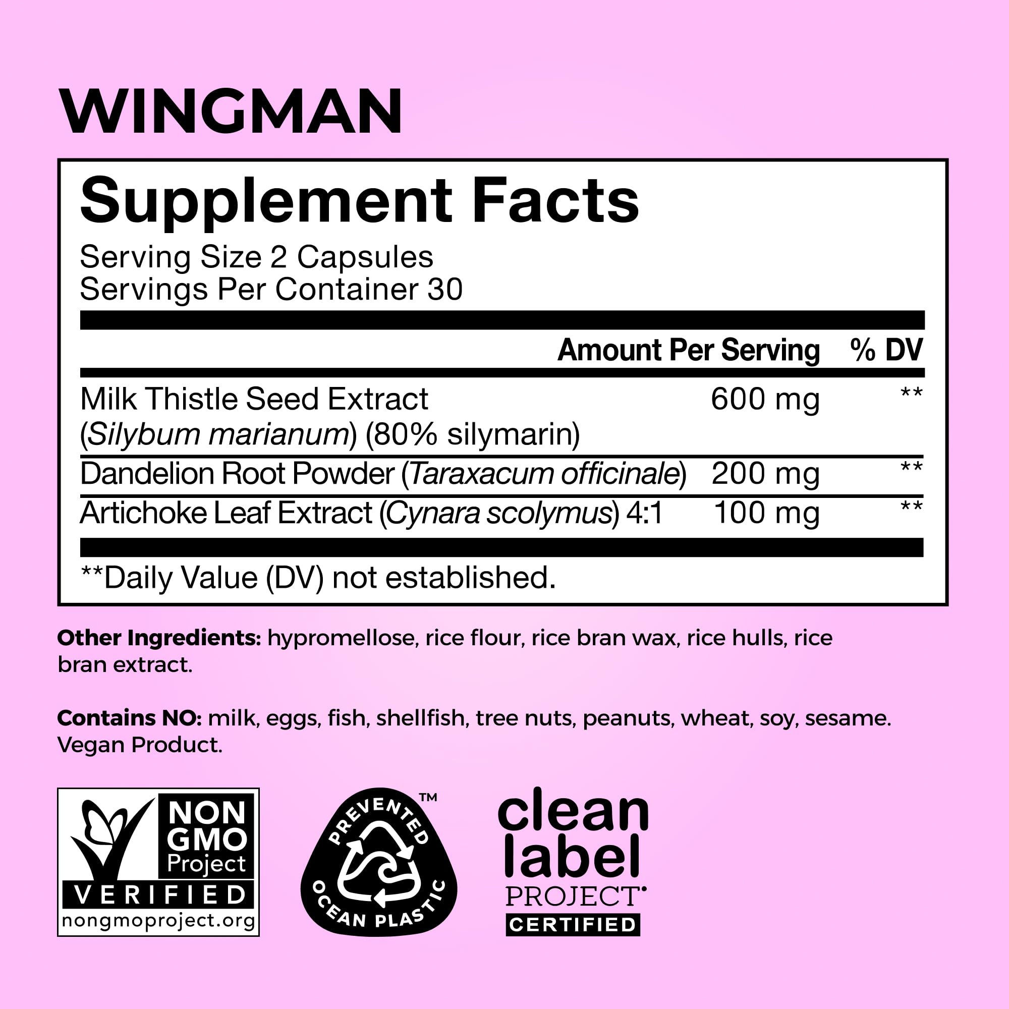 HUM Wing Man Liver Support Supplement with Milk Thistle, Dandelion Root Powder & Artichoke Leaf Extract For Liver Health & Function Support, Milk Thistle Supplement Helps Flush Out Toxins, 60 Capsules HUM buy australia supplements