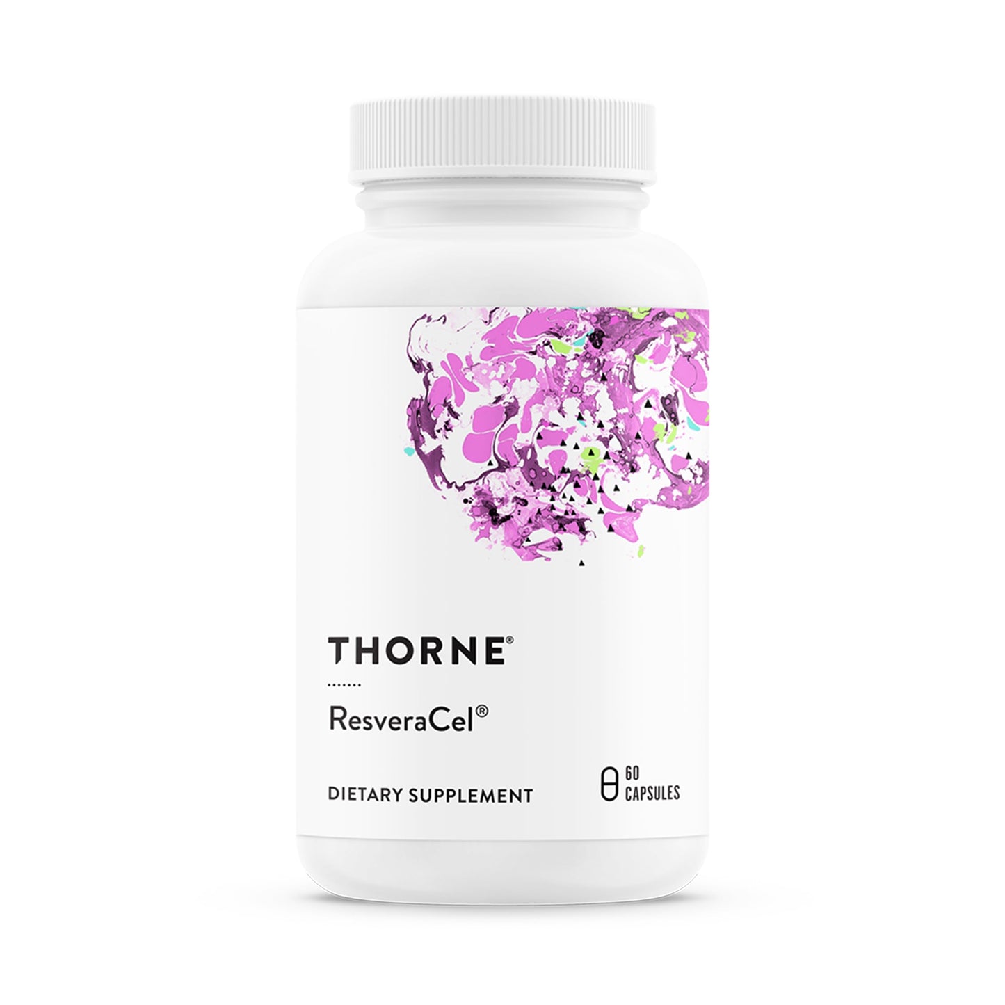 THORNE - ResveraCel - Nicotinamide Riboside with Quercetin Phytosome & Resveratrol - Supports Healthy Aging, Methylation, Cellular Energy Production & Metabolism THORNE