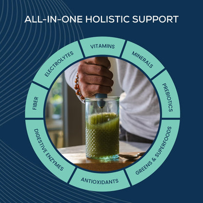 Bondi Pure - Daily Health & Detox Drink - Promote Gut Health & Energy Support During a Cleanse or Intermittent Fasting - Plant-Based Fibers, Bondi Pure