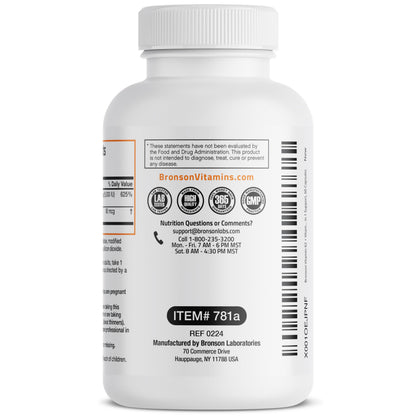 Bronson Vitamin K2 D3 (MK7) Supplement Non-GMO Formula Vitamin D3 5000IU (125 mcg) & 90 mcg K2 MK-7 Bronson