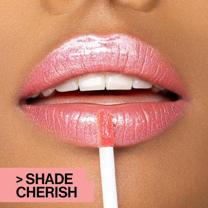 wet n wild MegaSlicks Lip Gloss, Ultra-Glossy, Vitamin-E Enriched, Ultra-Gloss High Shine Moisturizing, Cruelty-Free & Vegan - Crystal Clear wet n wild