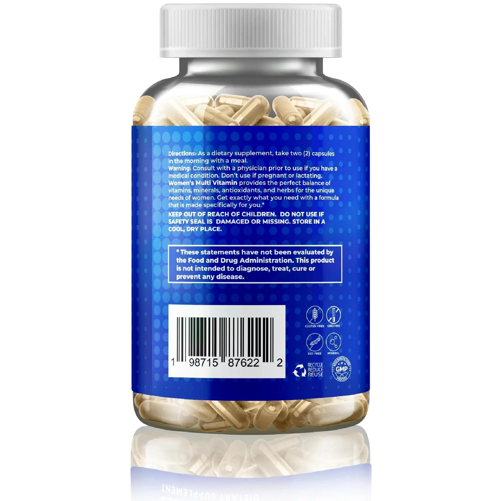 Gusevit 37-in-1 Women's Multivitamin for Immune & Stress Support, Energy Booster, Bone & Skin Health & Hair Growth | Gusevit buy australia supplements
