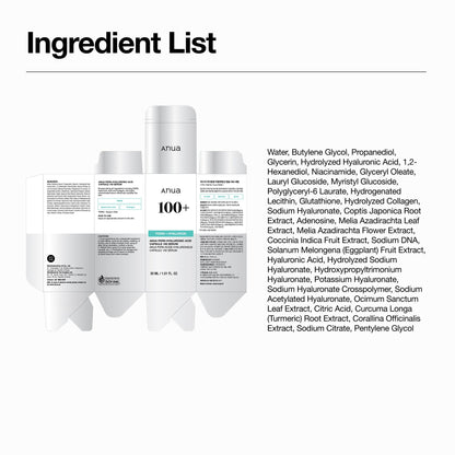 Anua PDRN Hyaluronic Acid Capsule 100 Serum, 1.01 fl.oz ANUA
