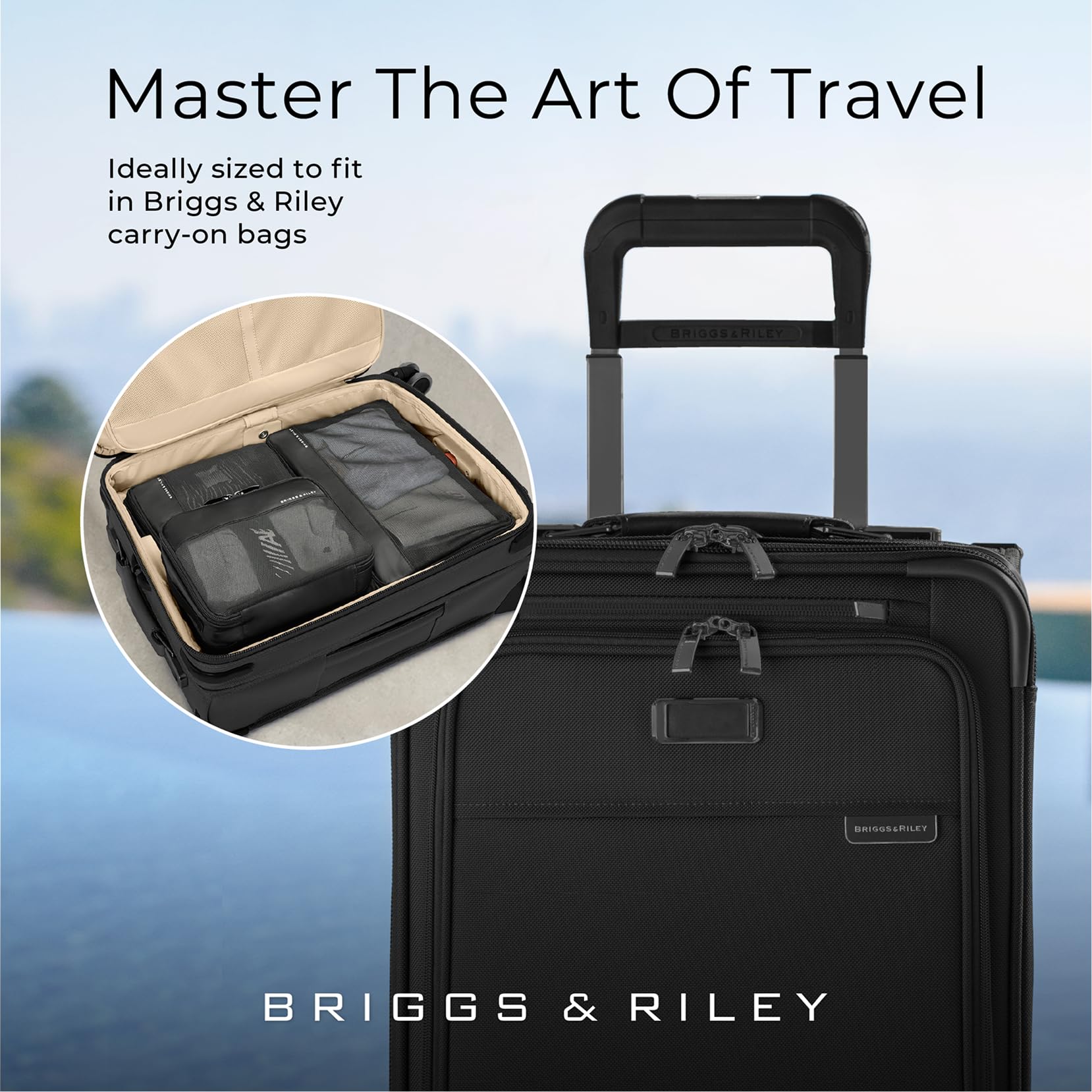 Briggs & Riley Travel Essentials Carry-On Compression Packing Cube Set Gsupps Australia