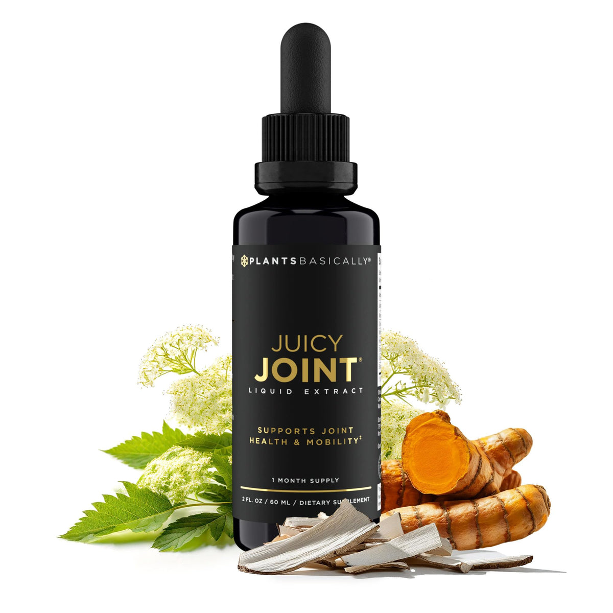 Juicy Joint by Plants Basically – Joint Support Supplement for Mobility, Relief & Recovery | Plants Basically