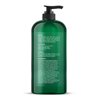 Botanic Hearth Tea Tree Body Wash -16 fl oz- All-Natural Antifungal & Odor-Control Shower Botanic Hearth