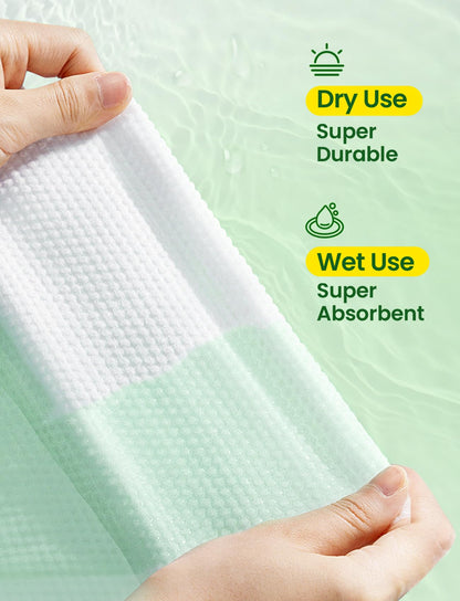 Elvira 100 Count Disposable Face Towels,Ultra Soft Skincare Facial Towels Elvira