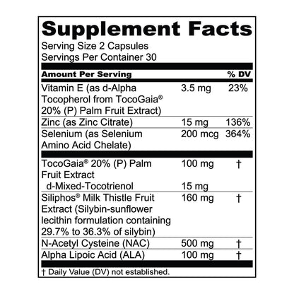 1MD Nutrition LiverMD - Liver Support Supplement | Siliphos Milk Thistle Extract & NAC - Supports Healthy Energy, Immunity & Overall Health 1MD Nutrition
